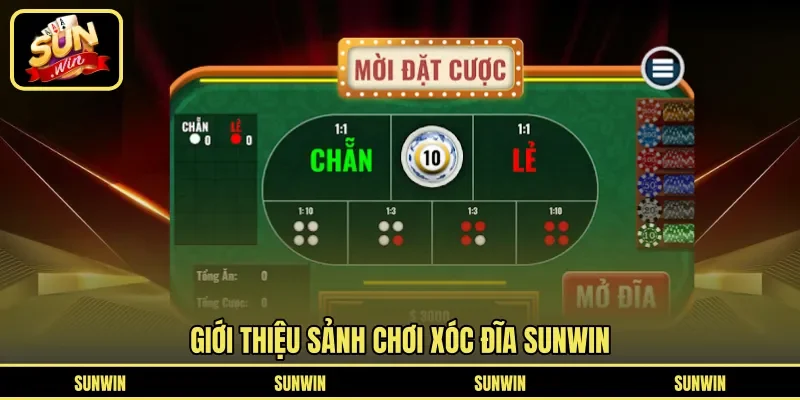 Giới thiệu sảnh chơi Xóc Đĩa Sunwin